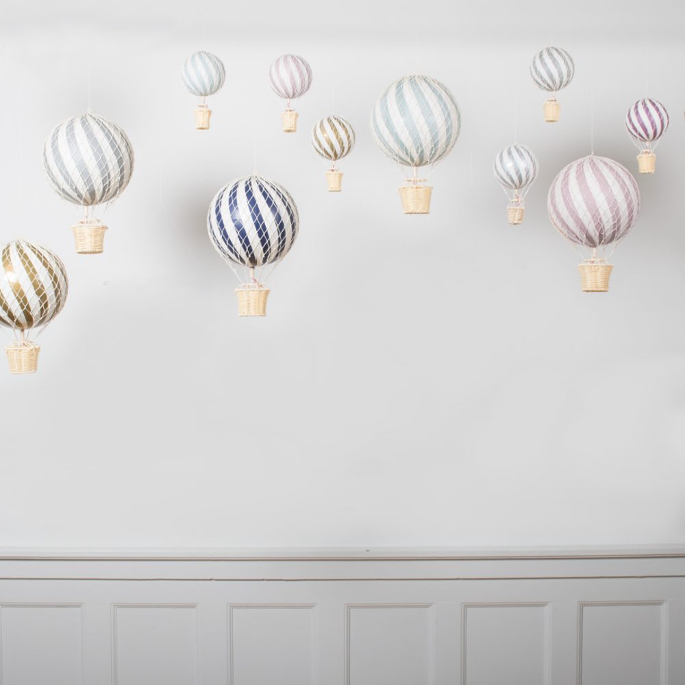 Gaisa balons, Air Balloon Dark Blue, zils - 10cm, Filibabba, FI-10B019