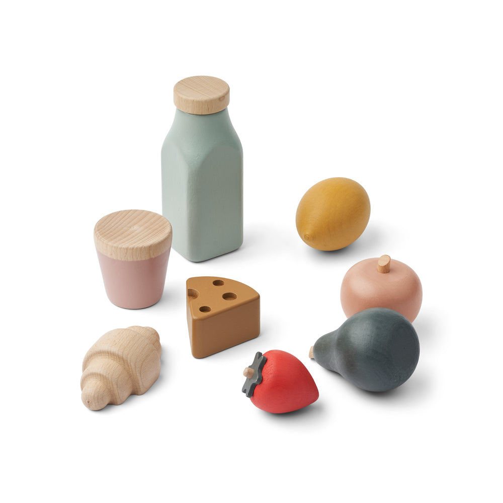 Rotaļu iepirkumu somas komplekts, Florin Play Food & Grocery Basket, Liewood, LW19343_2310