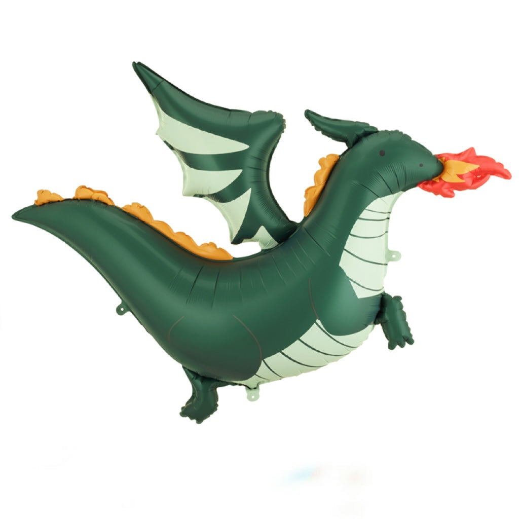Liels folija balons Pūķis - Dragon Balloon - pildāms ar gaisu vai hēliju, 120 x 90cm