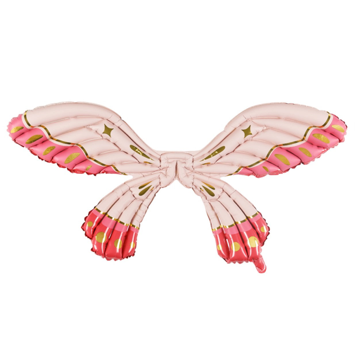 Folija balons Taureņa spārni - pieliekams pie muguras, Butterfly Wings, Pink 102 x 50cm, FBS1