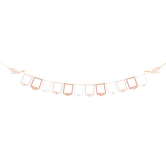 Foto rāmīšu virtene Stārķis, Photo Frame Garland Stork, 2.5m, GNZ2