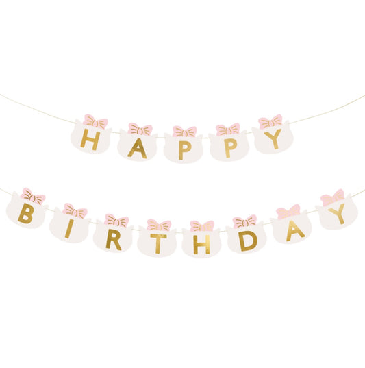 Dzimšanas dienas virtene - Happy Birthday Banner Cats, 280cm, GRL113