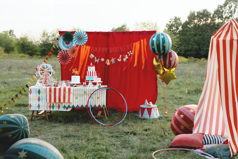 Dzimšanas dienas virtene - Happy Birthday Banner Circus, 275cm
Artikuls: GRL122