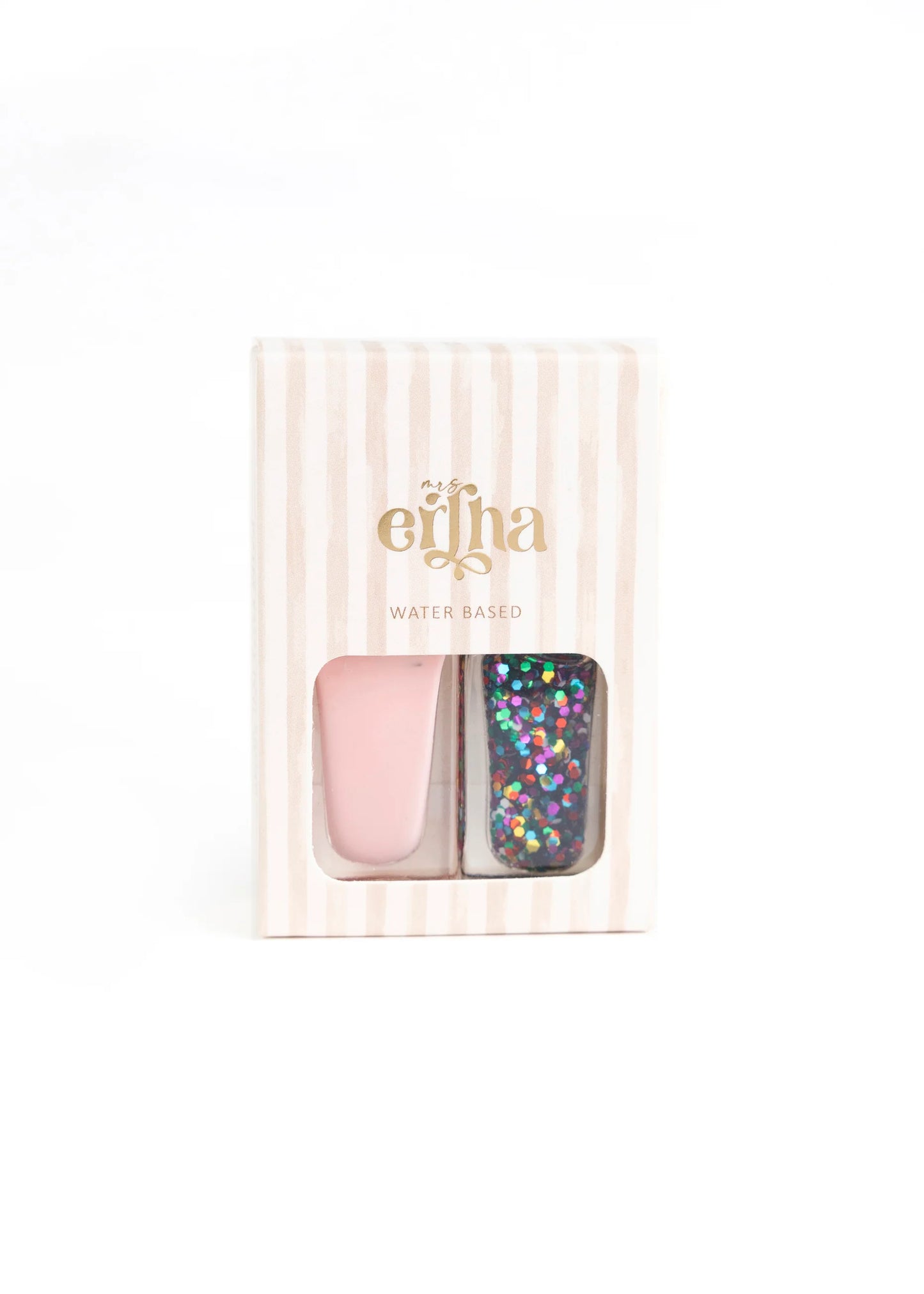 Bērnu nagu laka, Kids Nail Polish, Glitter Spell, 2 gab, Mrs.Ertha