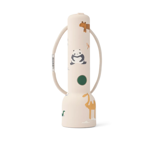 Bērnu kabatas lukturis Gry Printed Flashlight, Around the world, Liewood, LW21162