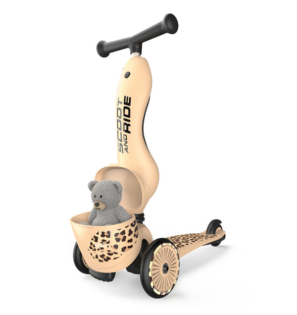 Transformējams skrejritenis Highway Kick 1 Lifestyle, Leopard, Scoot and Ride