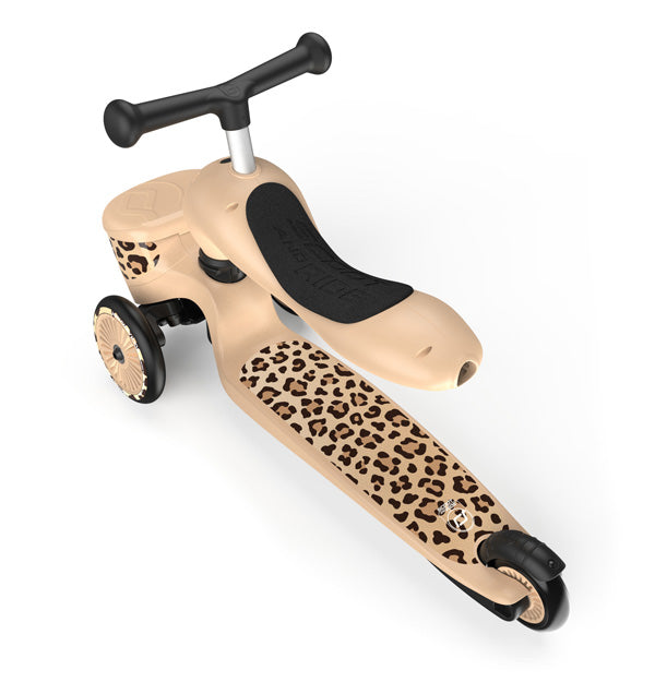 Transformējams skrejritenis Highway Kick 1 Lifestyle, Leopard, Scoot and Ride
