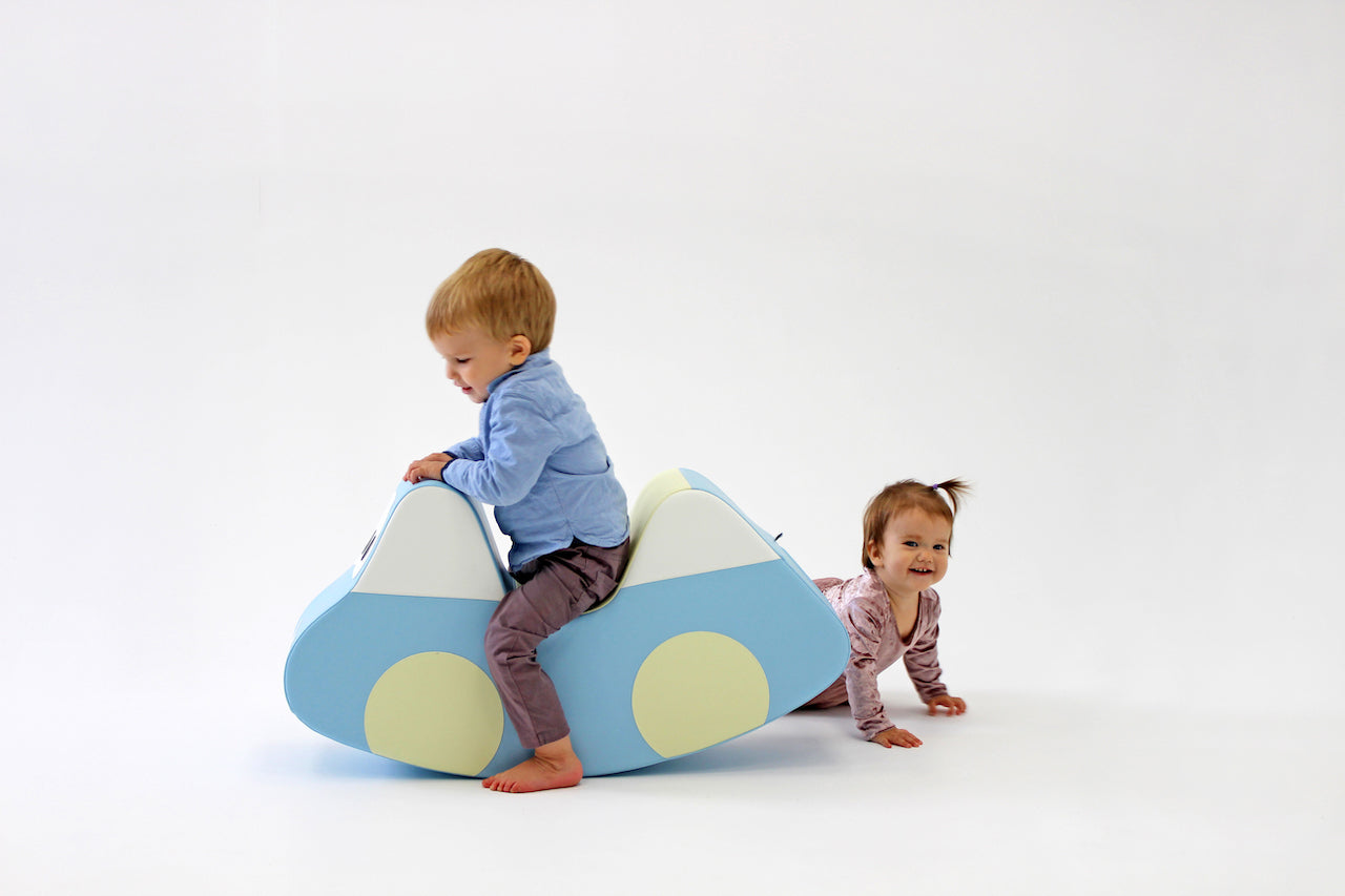 Šūpuļzirdziņš Auto, Soft Play Rocker Car, IGLU, R_CAR_11