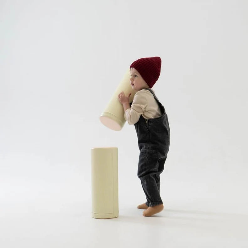 Cilindro volelis, Soft Play Cylinder, IGLU - Beige, smėlio spalvos