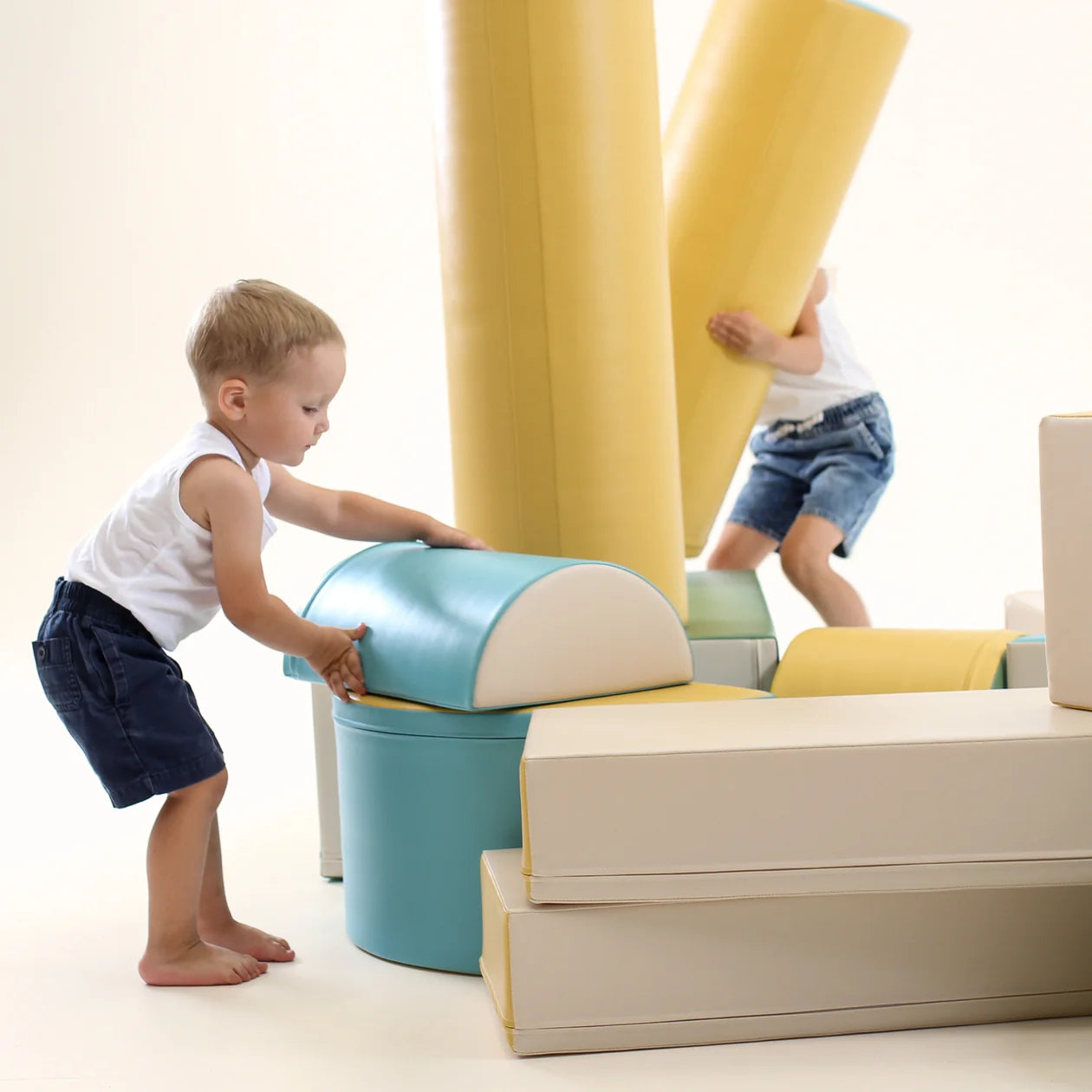 Mīkstie kluči Fortress Soft Play, IGLU - Pastel turquoise , tirkīza