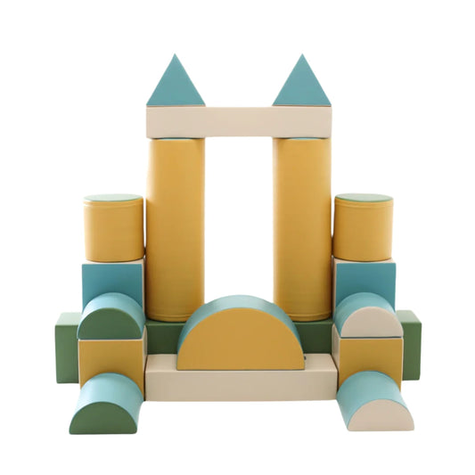 Mīkstie kluči Fortress Soft Play, IGLU - Pastel turquoise , tirkīza