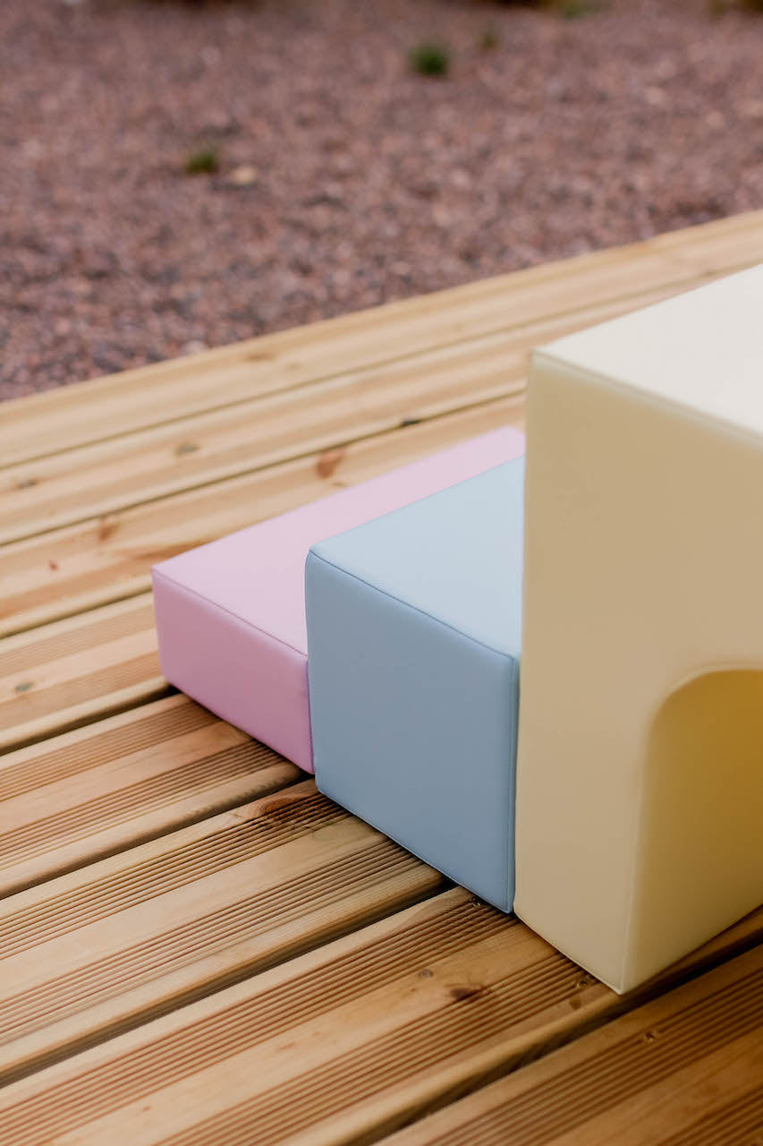 Mīkstie kluči Creativity Multifunctional Foam Soft Play, IGLU 21-5 - pasteļa