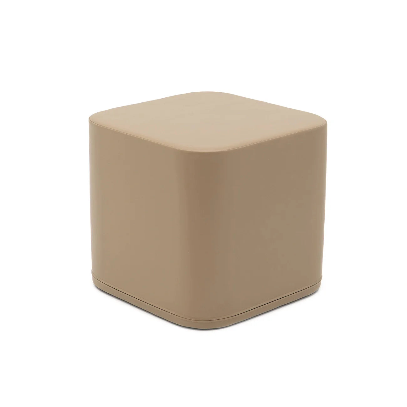 Kuba pufs Cube Poufe L, Building Block Soft Play, IGLU - Beige, bēšs, FT_CUBE_L_08A