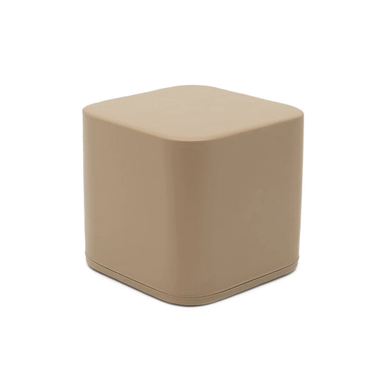 Kuba pufs Cube Poufe L, Building Block Soft Play, IGLU - Beige, bēšs, FT_CUBE_L_08A