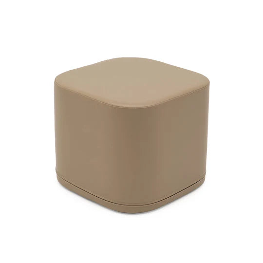 Kuba pufs Cube Poufe S, Building Block Soft Play, IGLU - Beige, bēšs, FT_CUBE_S