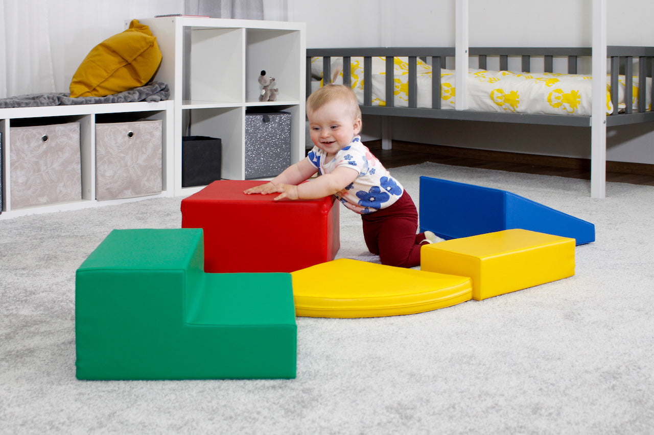 Mīkstie kluči Corner Climber Soft Play, IGLU - daudzkrāsains, multicolor, SET0601