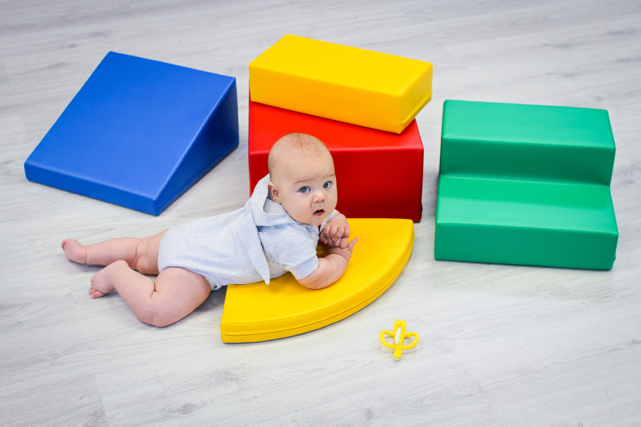 Mīkstie kluči Corner Climber Soft Play, IGLU - daudzkrāsains, multicolor, SET0601