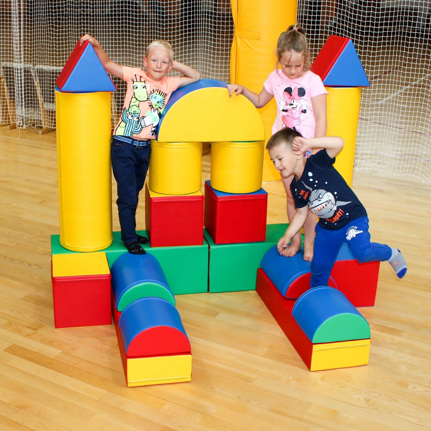 Mīkstie kluči Fortress Soft Play, IGLU - Multi Color, daudzkrāsains