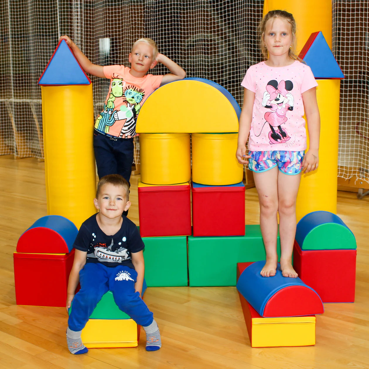Mīkstie kluči Fortress Soft Play, IGLU - Multi Color, daudzkrāsains