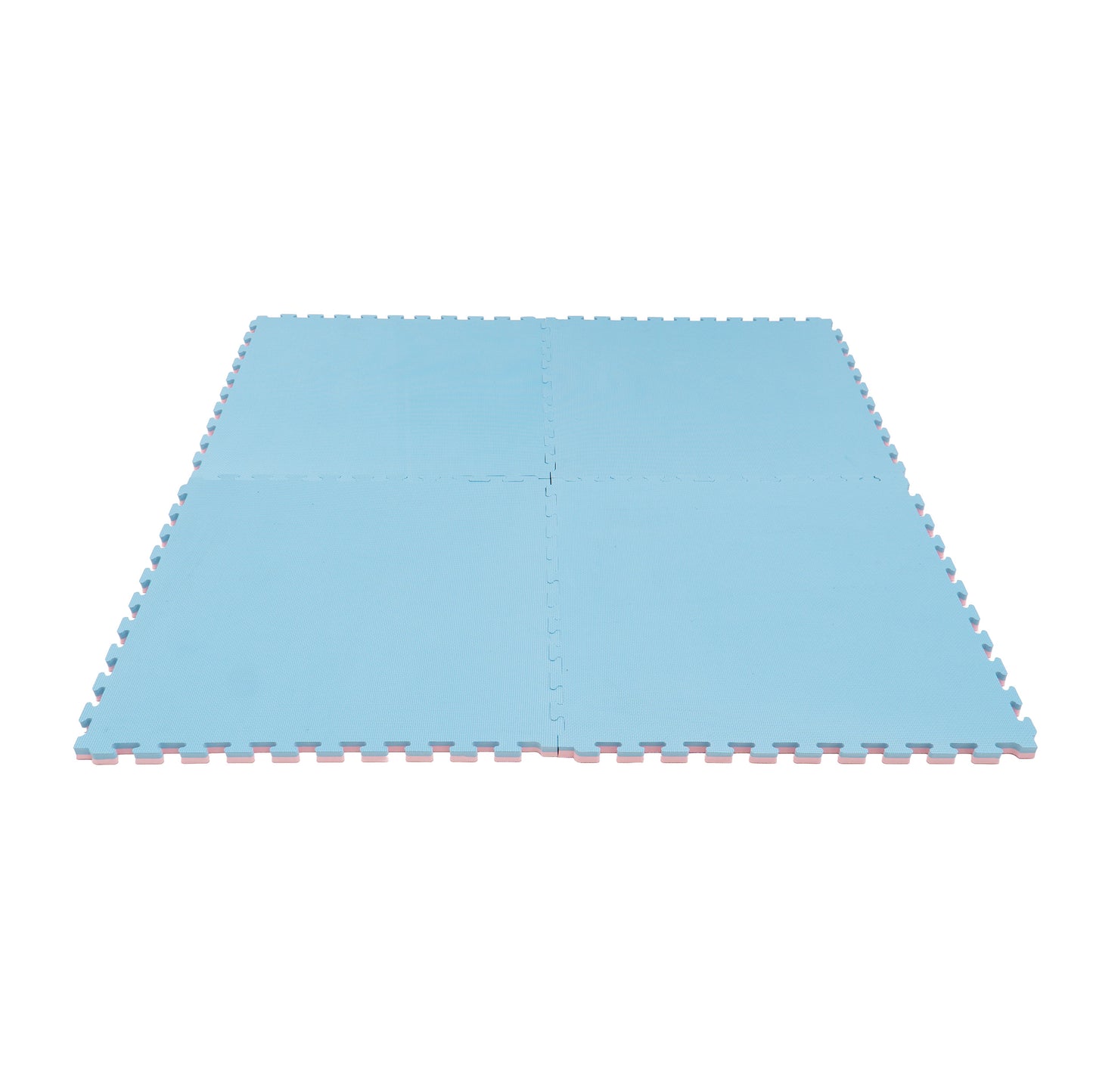 Divpusīgs rotaļu paklājs XL, Playmats Pink/Baby Blue, IGLU, SET_PLAYMATSXL_04