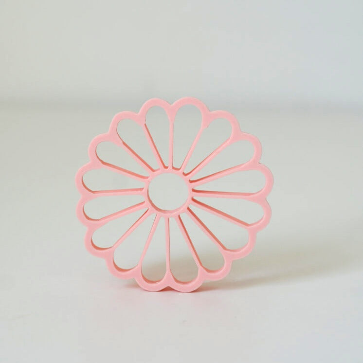 Plastilīna formiņa - puķīte, pasteļrozā, MĪCI