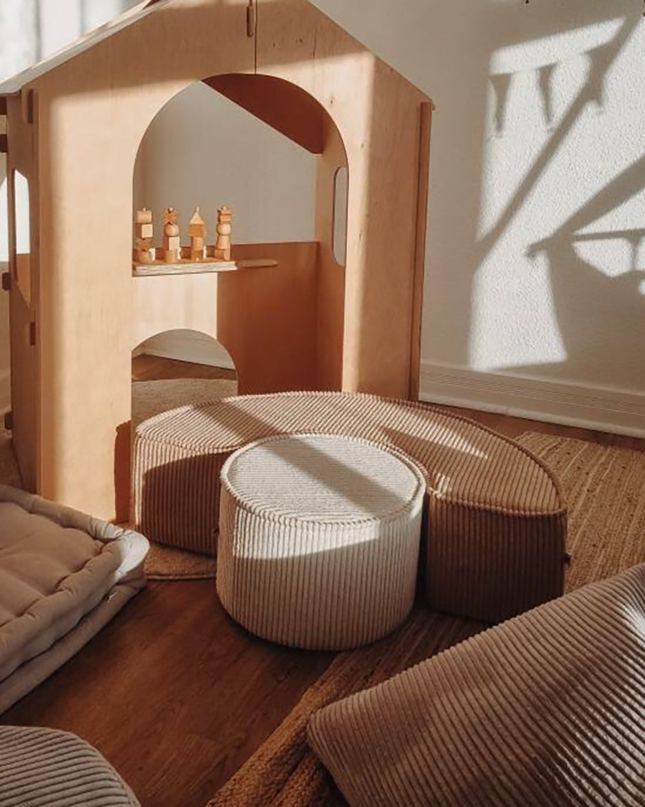 Pufs Brown Sugar Pouffe Set, Wigiwama