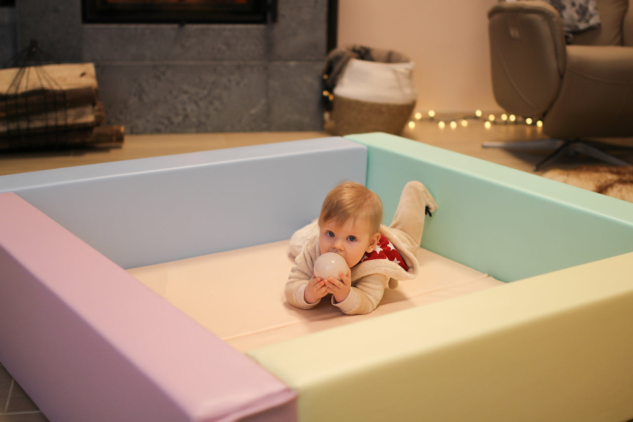 Bumbu baseins, Ball Pit Play Heaven, IGLU - pasteļa, BALL_PIT_04_6