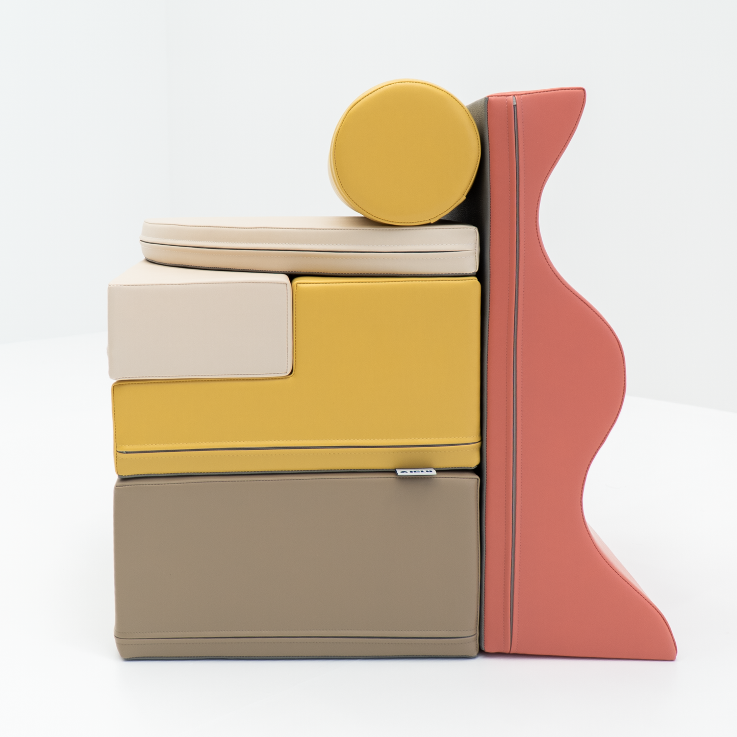 Mīkstie kluči Explorer Soft Play, IGLU - Pastel Fries, pasteļu rozā, SET_28_09