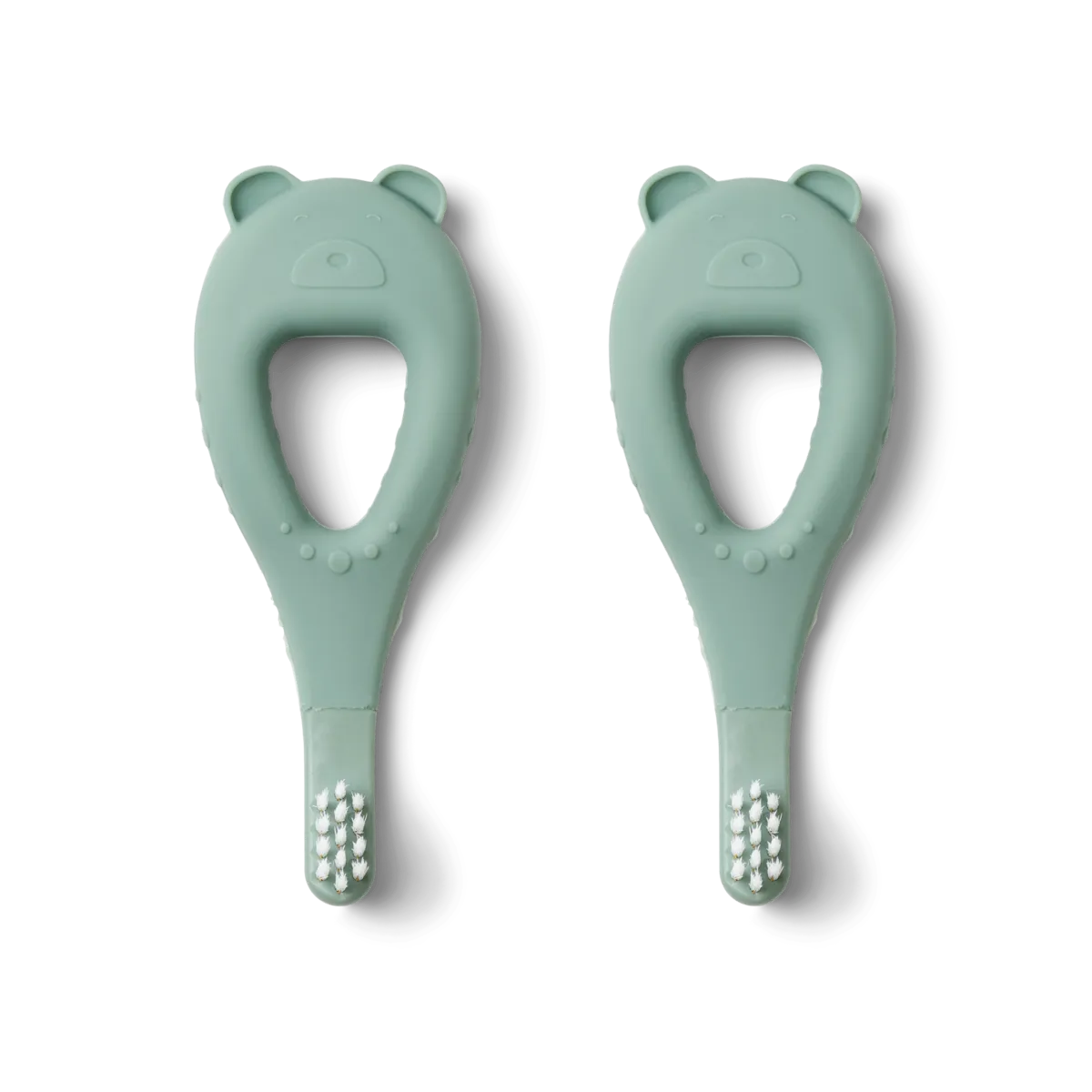 Zobu birste mazuļiem Lācīši, Janelle Bear Toothbrush, 2gab, Liewood