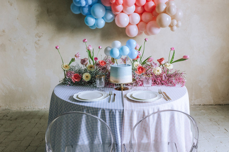 Kūkas dekors ar baloniem Zils, Balloon Cake Topper Blue
Artikuls: KBT3-001