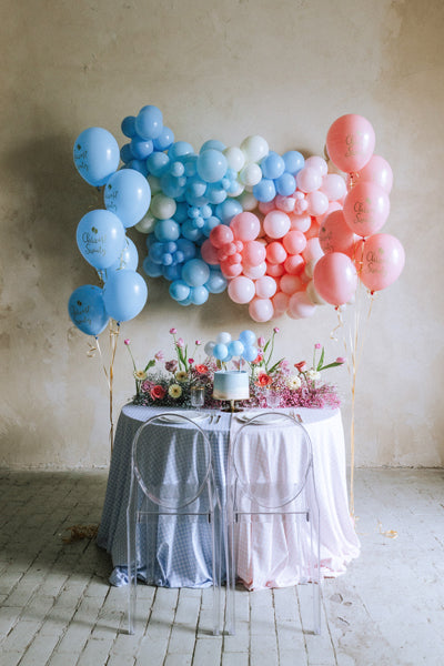 Kūkas dekors ar baloniem Zils, Balloon Cake Topper Blue
Artikuls: KBT3-001