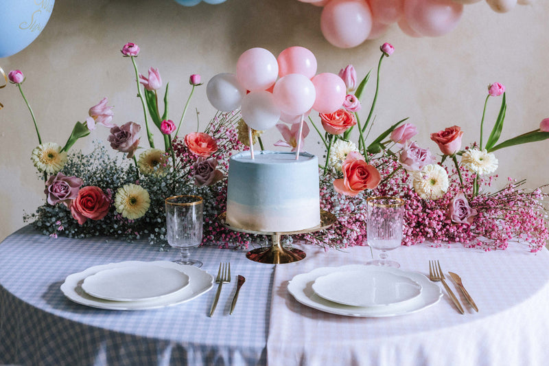 Kūkas dekors ar baloniem Rozā, Balloon Cake Topper Pink
Artikuls: KBT3-081