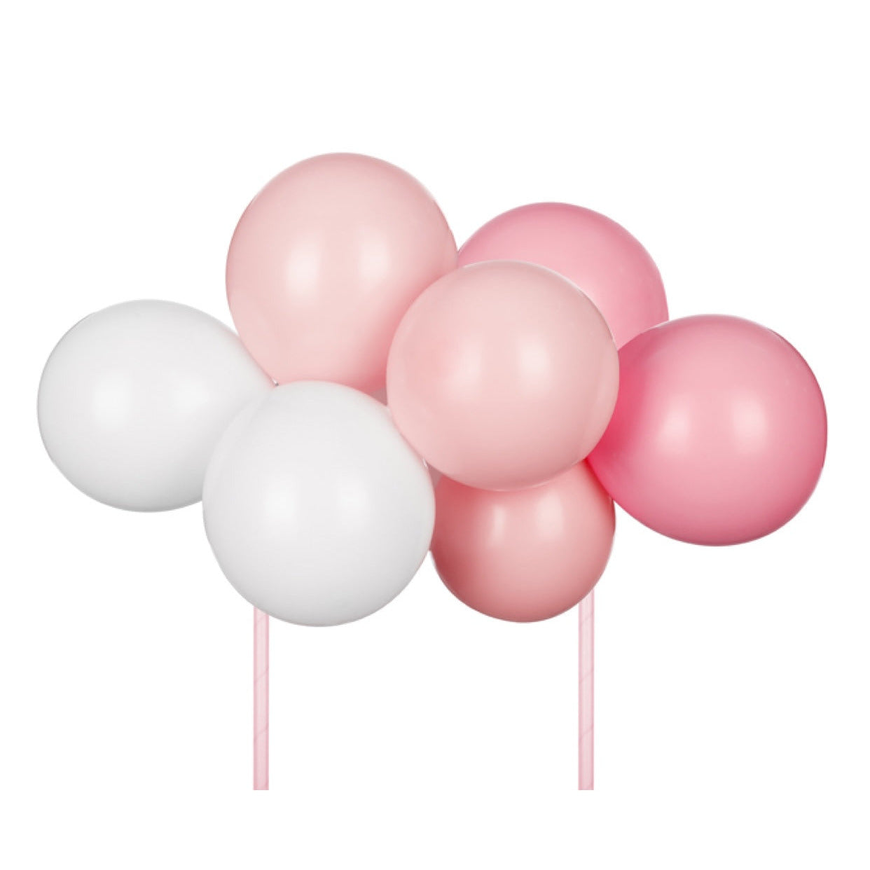 Kūkas dekors ar baloniem Rozā, Balloon Cake Topper Pink
Artikuls: KBT3-081