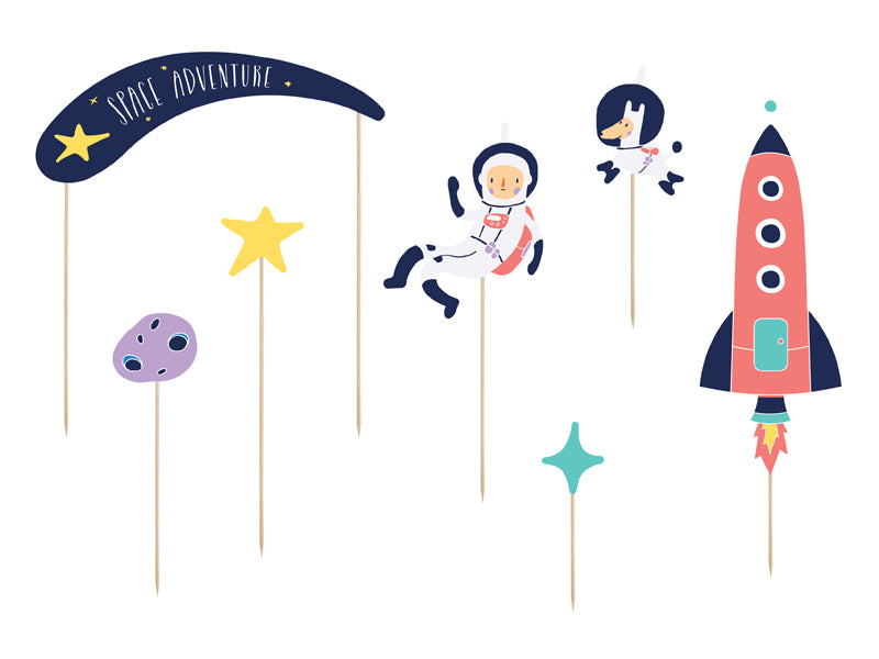 Kūkas dekori Kosmoss, Cake Toppers Space
Artikuls: KPT37