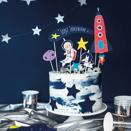 Kūkas dekori Kosmoss, Cake Toppers Space
Artikuls: KPT37