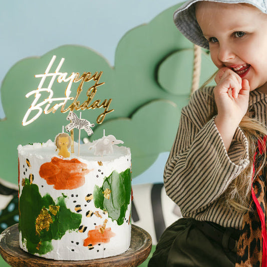 Kūkas dekori, Cake Toppers Happy Birthday, Party Deco, KPT83-019
