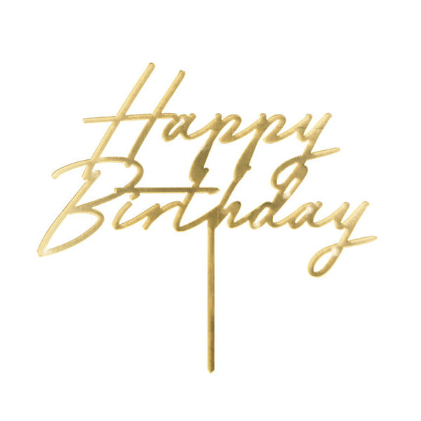 Kūkas dekori, Cake Toppers Happy Birthday, Party Deco, KPT83-019