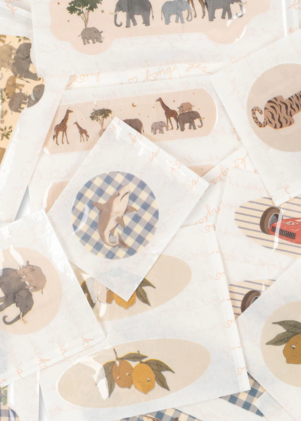 Plāksteru komplekts Kiss and Comfort bandages 24gb., Konges Slojd, KS103123
