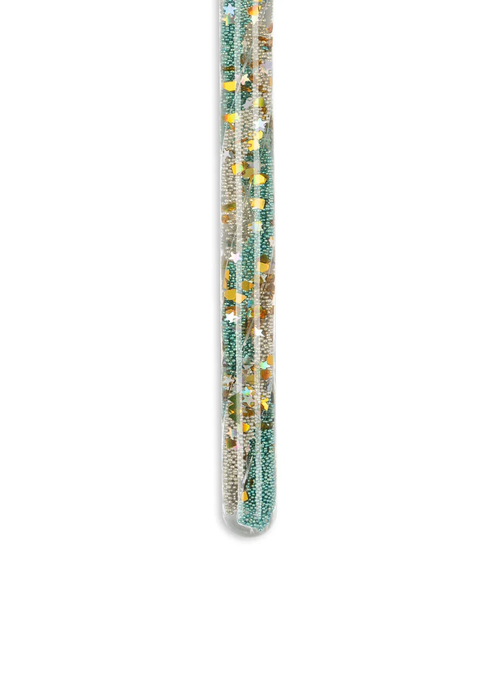 Gliteru un spīdumu Nūjiņa, Magical Glitter Wand, Green Mix, Konges Slojd, KS103143-GREEN-MIX