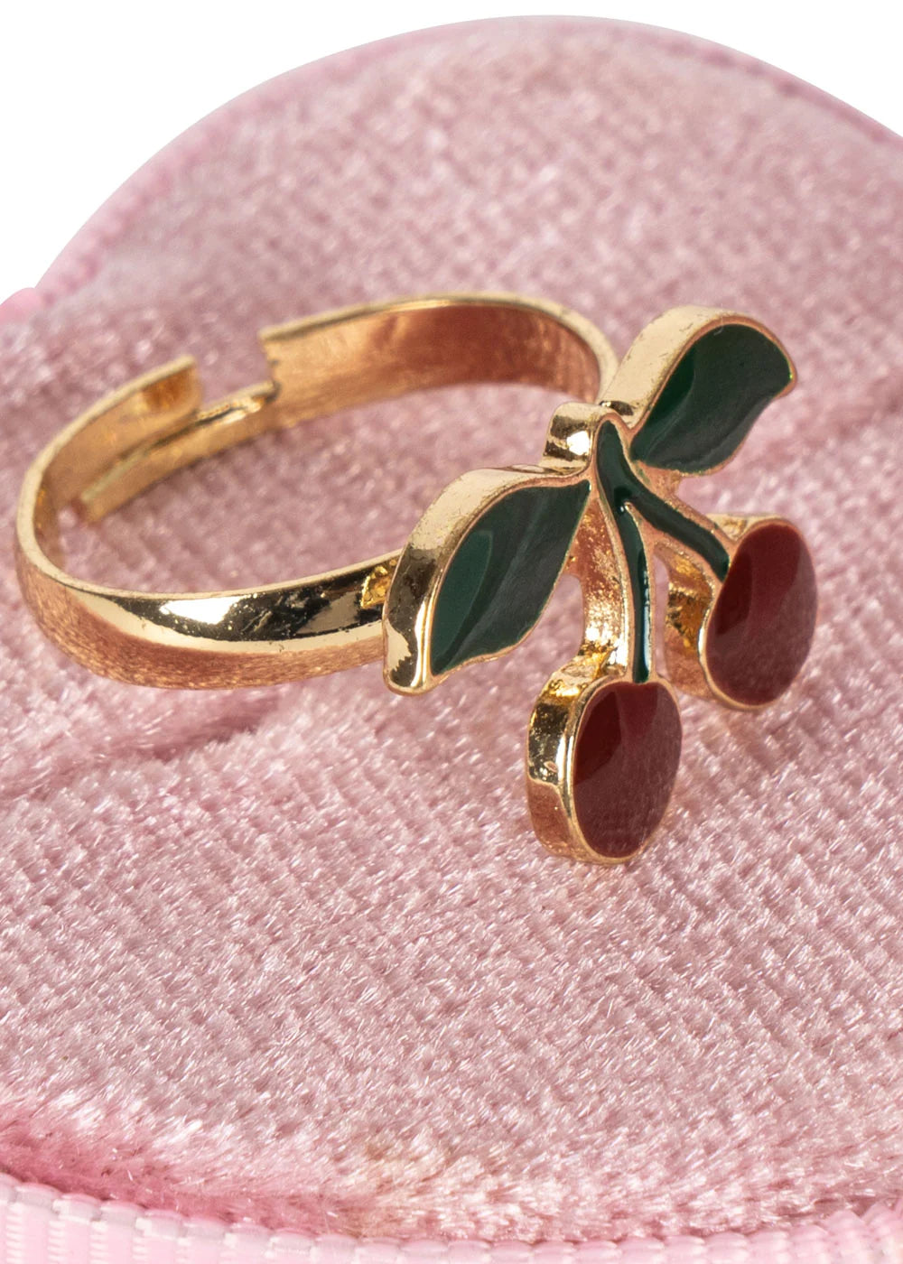 Bērnu gredzens - Ķirsis, Love Rings, Cherry, Konges Slojd, KS103371-CHERRY