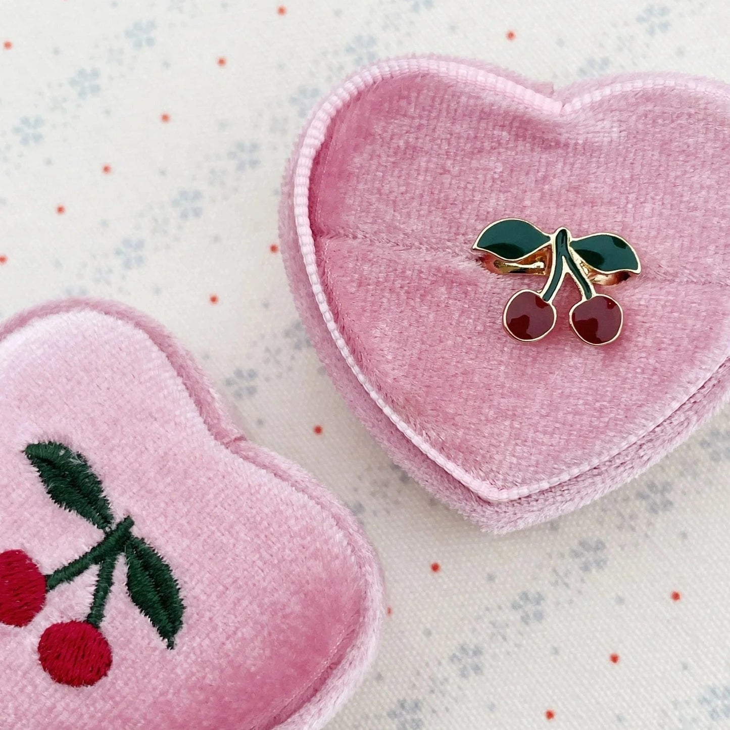 Bērnu gredzens - Ķirsis, Love Rings, Cherry, Konges Slojd, KS103371-CHERRY