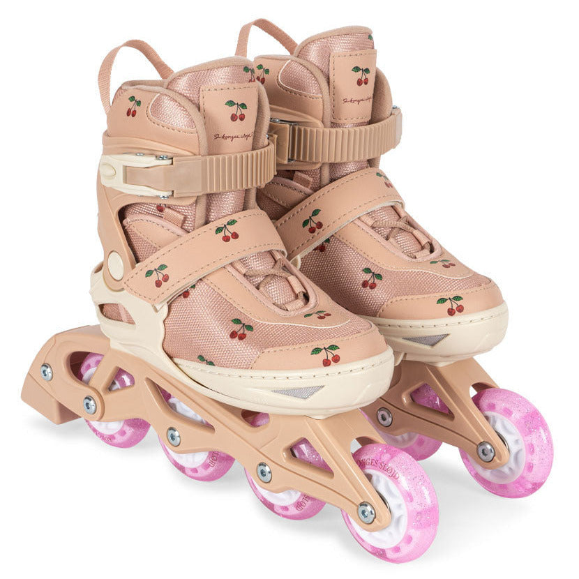 Bērnu skrituļslidas Light Up Roller Skates Cherry Blush, Konges Slojd, KS104417-CHERRY-BLUSH