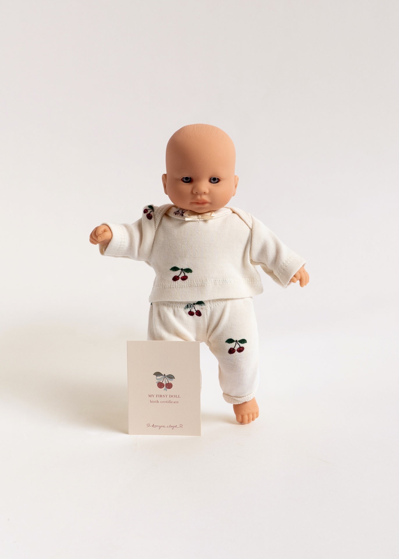 Mana pirmā lelle, My First Mini Doll, Cherry, Konges Slojd, KS105018-CHERRY