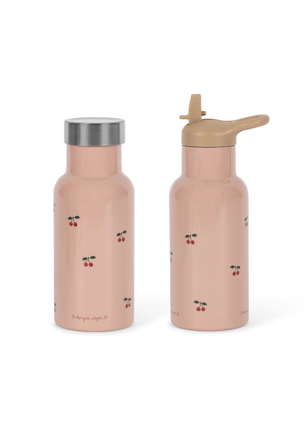 Bērnu ūdens termo pudele Cherry Pink, Thermo Bottle, Konges slojd, KS105775-CHERRY-PINK