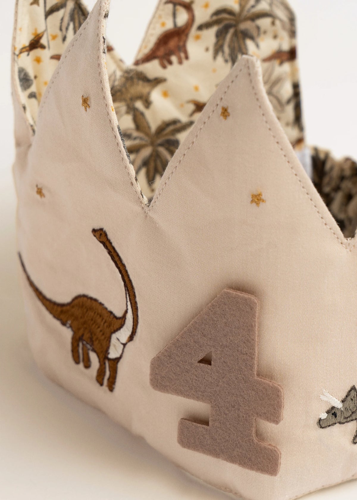 Dzimšanas dienas kronis - Dinozauri, Birthday Crown Dino, Konges Slojd, KS5915-DINO