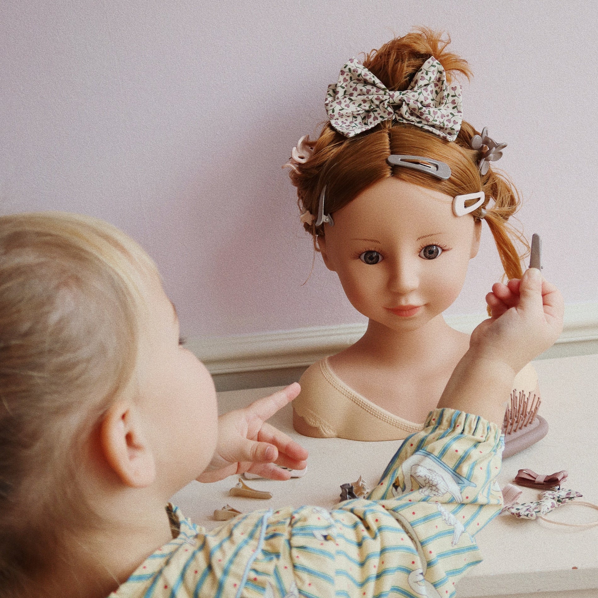 Lelles frizūru salons Doll Hair Salon, Konges Slojd, KS5959-MULTI