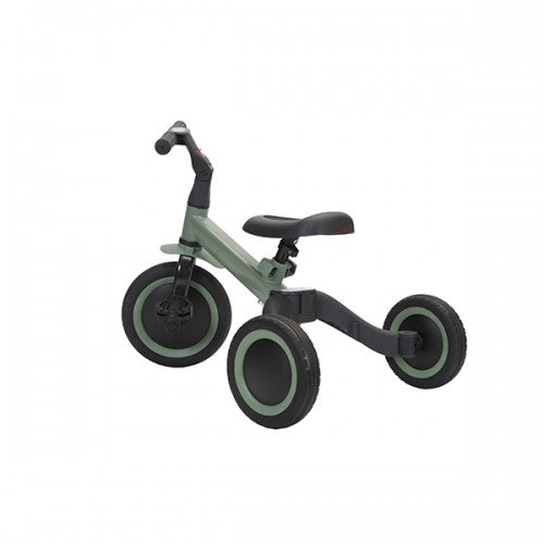 KAYA transformējams 4in1 bērnu  trīsritenis ar pedāļiem. Topmark Green, zaļš, T6079.GREEN06