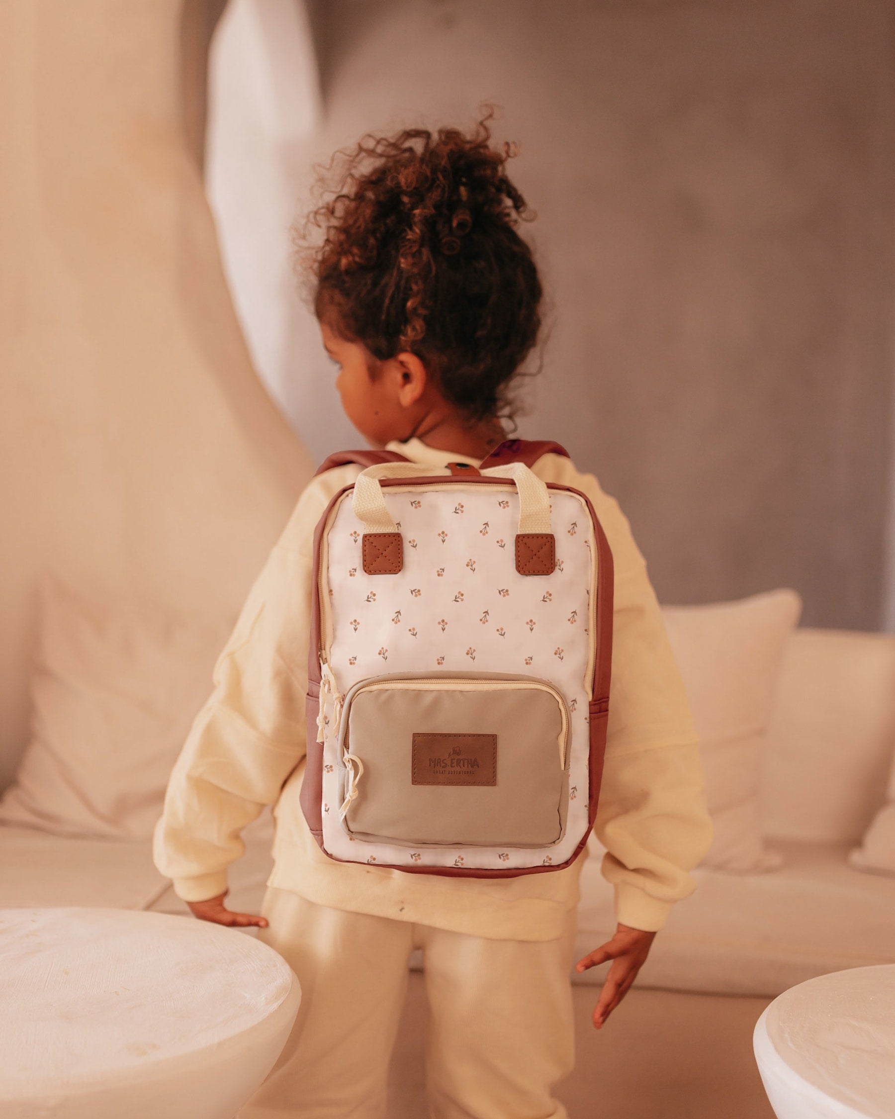 Bērnu mugursoma, Backpack Flower Buds, Mrs Ertha