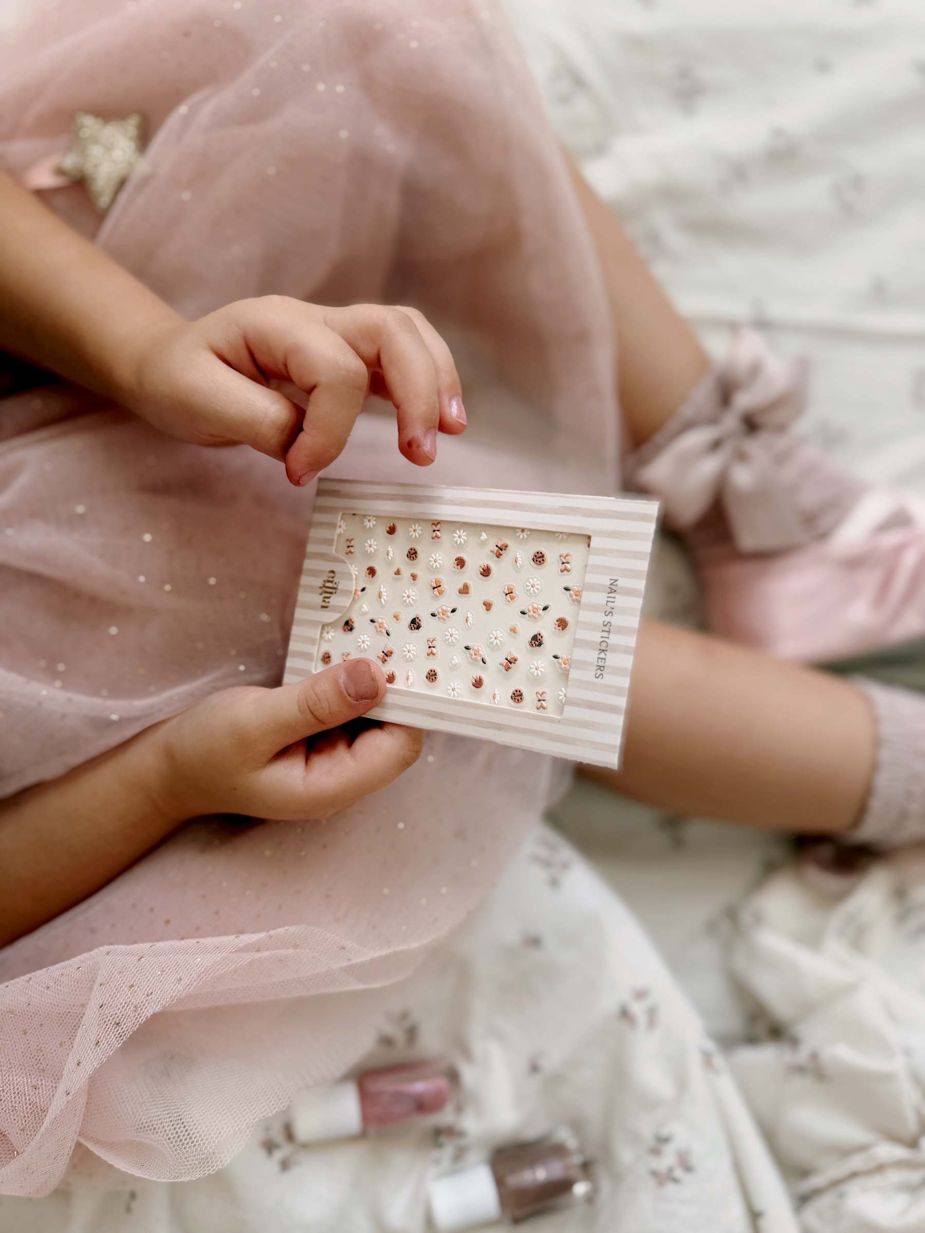 Nagu uzlīmes, Kids 3D Nail Stickers, Butterfly, Mrs. Ertha, ER1409