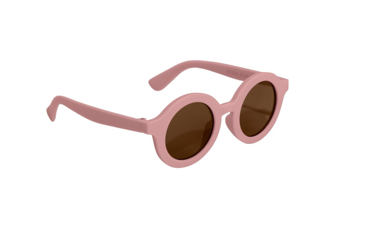 Bērnu saulesbrilles Round Soft Pink, Sunglasses, Little Dutch , LD126466